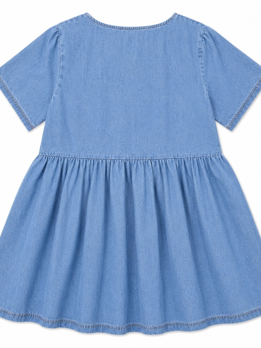 Plus Size Blue Denim Dress 4XL (20) - Picture 4 of 5
